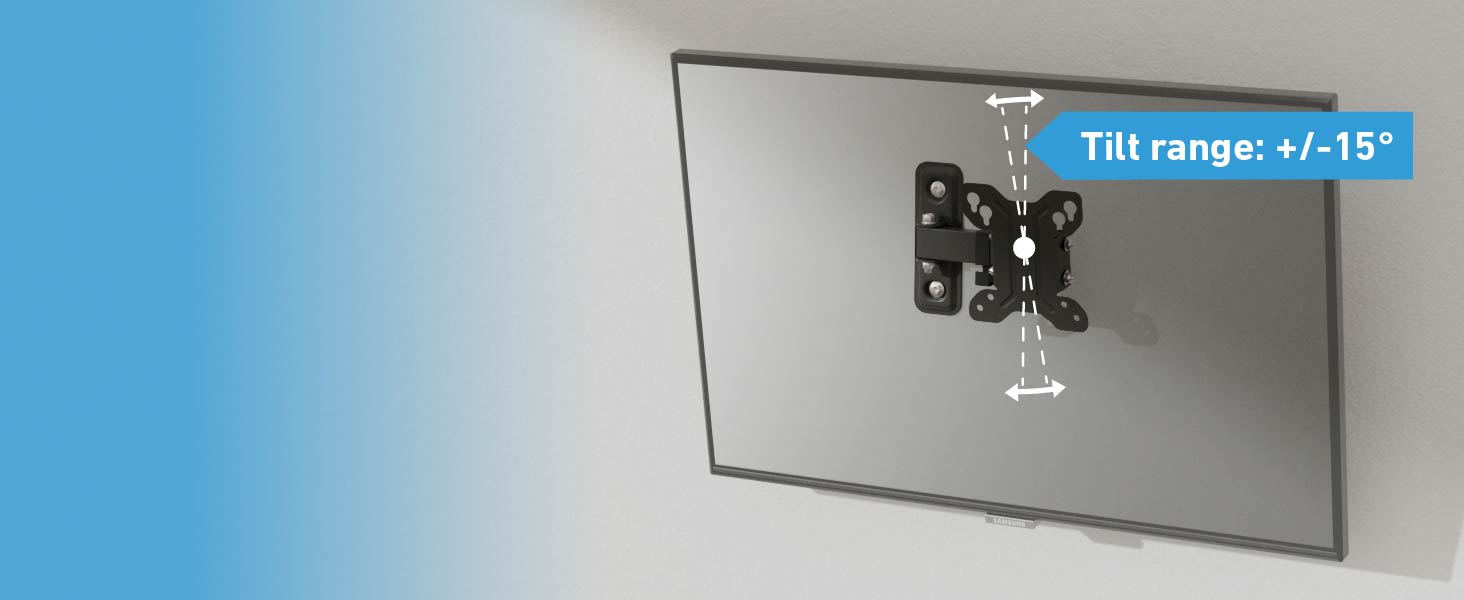 TV Wall Mount Tilt Range