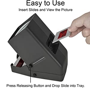 Built-in LED Light Box