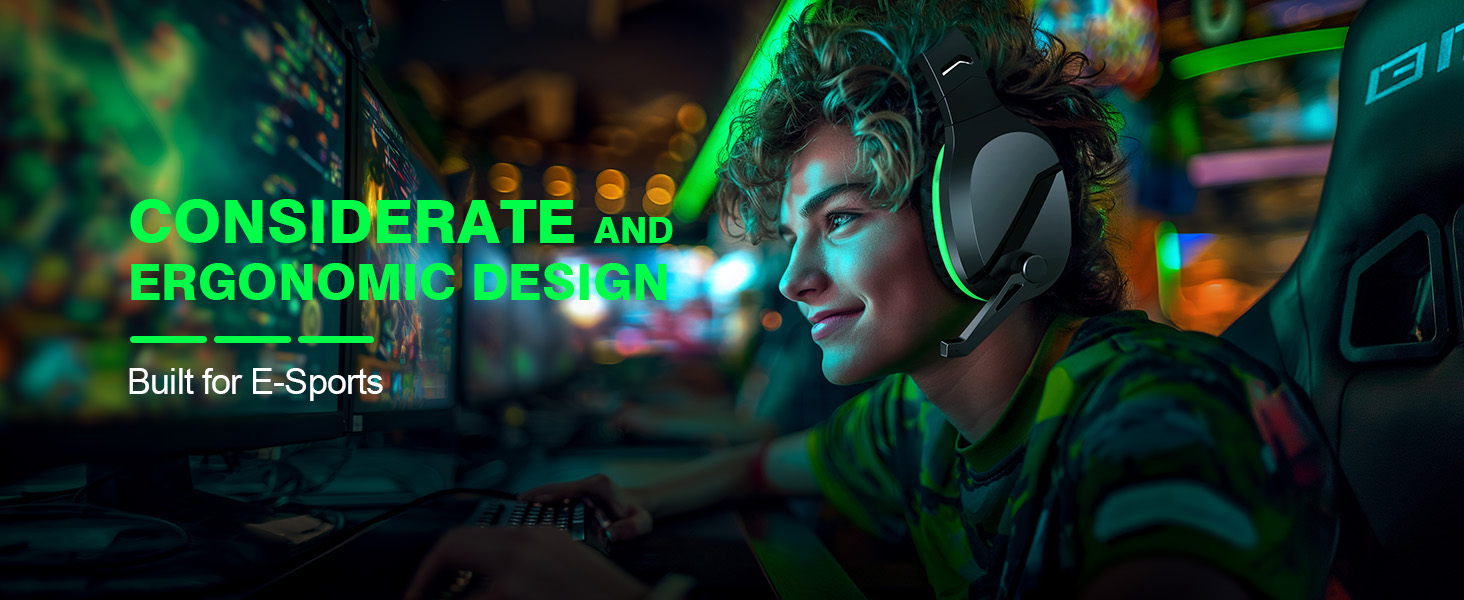 Gaming Headset for Xbox One Series XS PS4 PS5 PC Noise Canceling Headphones xbox one game Microphone