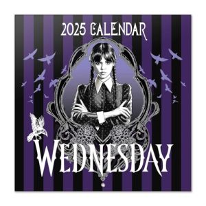 Grupo Erik Wednesday Wall Calendar 2025 | 12" x 12" Square Calendar 2025