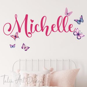 Personalized Wall Sticker with Custom Name