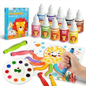 D-FantiX Washable Paint Dot Markers for Kids