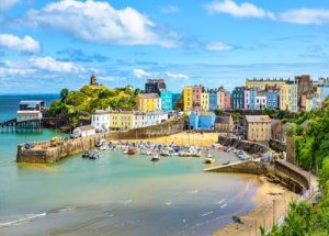 Puzzles 1000 Pieces for Adults jigsaw puzzles for adults 1000 Piece Puzzle Educational Games -Tenby Old tow