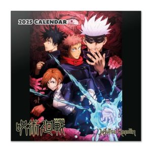 Grupo Erik Wall Calendar 2025 - Jujutsu Kaisen | 12" x 12" Square Calendar 2025