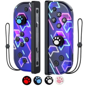 TURPOW Replacement Controller sw Gamepad for N S-witch/Lite/OLED with Motion Control/Dual Vibration/Wake-Up/Screenshot