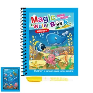Watercolor Doodle Books | Painting Coloring Books | Paint with Water Books