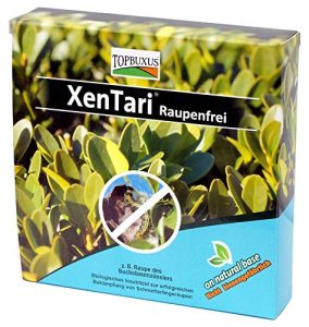 TOPBUXUS XenTari - Professional Dosage - Against Box Tree Moth Caterpillar - Biological - Safe for Bees and Birds