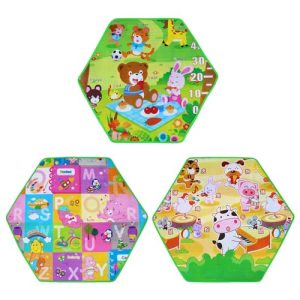 1.2 M Baby Mat Hexagon Baby Crawling Soft Playmat for Baby's Crawling