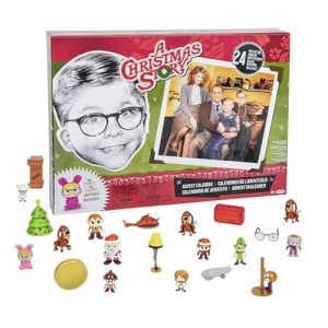A Christmas Story Advent Calendar 2024 | 24 Days Advent Calendar | 24 Figures Christmas Countdown Calendar For Baby | Stocking Stuffer Collectible Toys For Toddler Kids