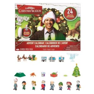 24 Day Christmas Countdown Calendar With Stylized Collectible Figures