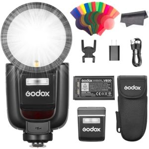 GODOX V1 Pro N V1Pro-N Round Head Flash Speedlite for Nikon