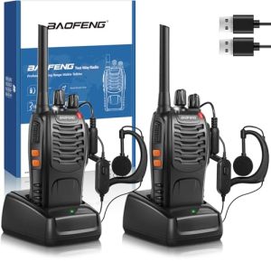 Long Range Professional Walkie Talkies For Adults with Rechargeable Batteries