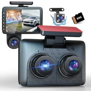 Dash Cam Front and Rear 1080P Full HD