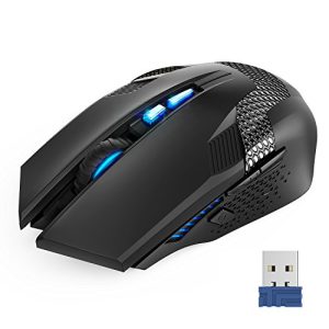 TECKNET Wireless Gaming Mouse 2.4G Programmable USB Computer Mice