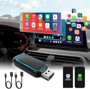 Wireless Carplay Adapter and Android Auto Wireless Adapter