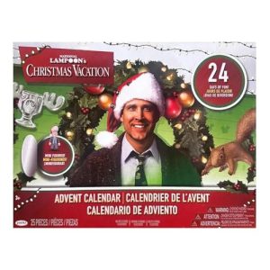National Lampoons Christmas Vacation Advent Calendar 2024 | 24 Days Christmas Advent Calendar | Christmas Countdown Calendar Contains 24 Presents | Christmas Vacation Figures Collectible Dol Toys