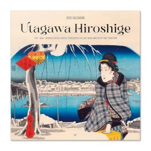 Grupo Erik Wall Calendar 2025 - Hiroshige | 12" x 12" Square Calendar 2025