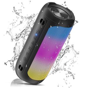 VOSFEEL Bluetooth Speaker Wireless Portable Light with Gravity Sensor