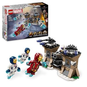 LEGO Marvel Iron Man & Iron Legion vs. Hydra Soldier Building Toy for 6 Plus Year Old Boys & Girls