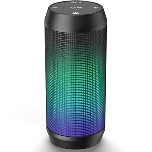 VOSFEEL Bluetooth Speaker Wireless - Portable Speakers Wireless Bluetooth With LED Light Louder Volume Bass Music Stereo