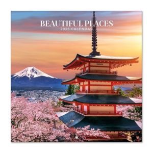 Grupo Erik Wall Calendar 2025 - Beautiful Places | 12" x 12" Square Calendar 2025