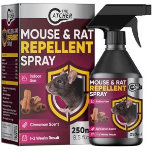 THE CATCHER Premium Mouse and Rat Repellent Spray | Anti-Rat