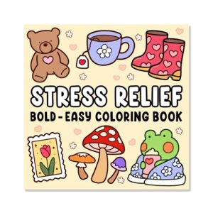 Yabauuop Fuzzy Friends: Super Cute Coloring Book for Adults and Teens - Cute Animals Coloring Book | Cozy Friends Coloring Book