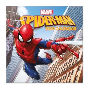 Grupo Erik Marvel Spider-Man Wall Calendar 2025 | 12" x 12" Square Calendar 2025