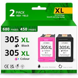 305 Ink Cartridges for HP 305 Ink Cartridges Black and Colour