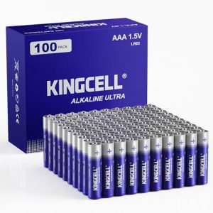 KINGCELL AAA Batteries 100 Pack
