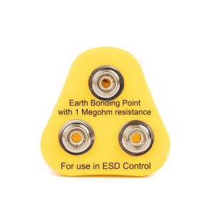 Kill Stat ESD UK Anti-Static Grounding Adapter - 3 x 10mm Studs