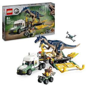 LEGO Jurassic World Dinosaur Missions: Allosaurus Transport Truck Toy