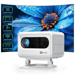 【Electric Focus & Keystone】Mini Projector