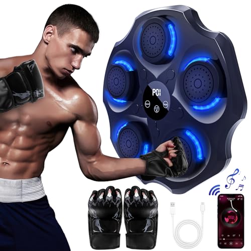 VFMFM Music Boxing Machine with Boxing Gloves