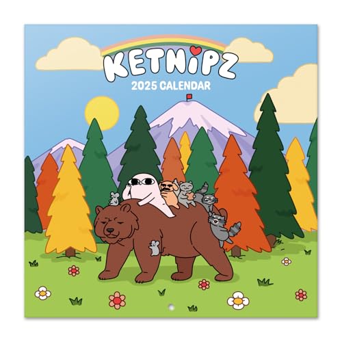 Grupo Erik Wall Calendar 2025 - Ketnipz | 12" x 12" Square Calendar 2025