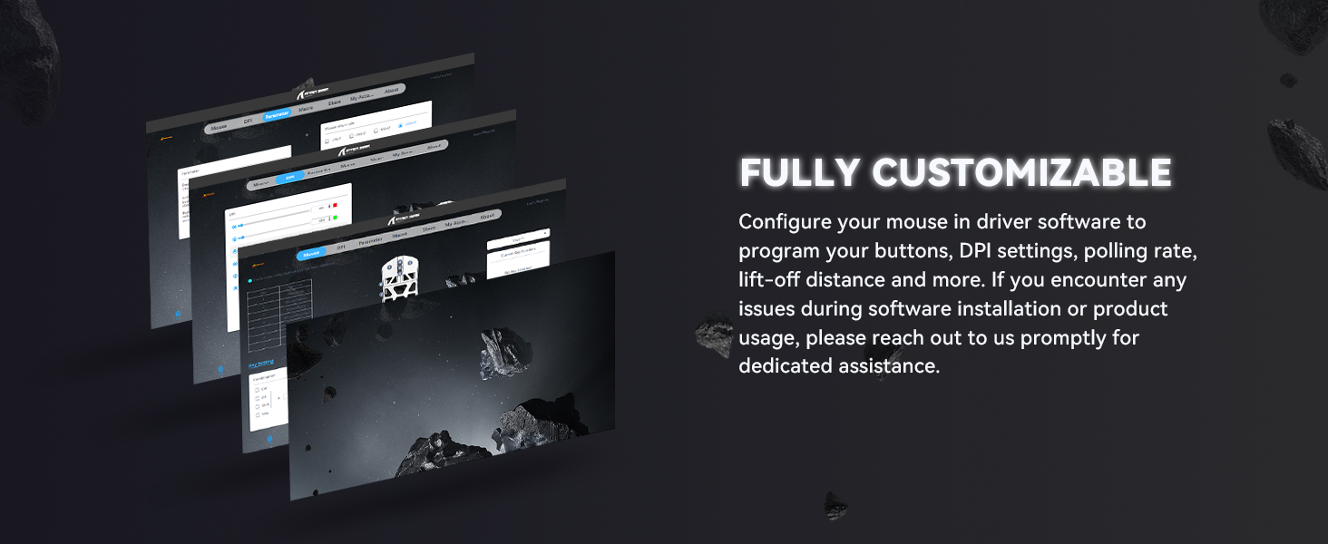 R3 Magnesium Alloy Mouse