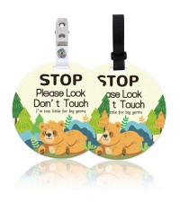 No Touching Baby Sign