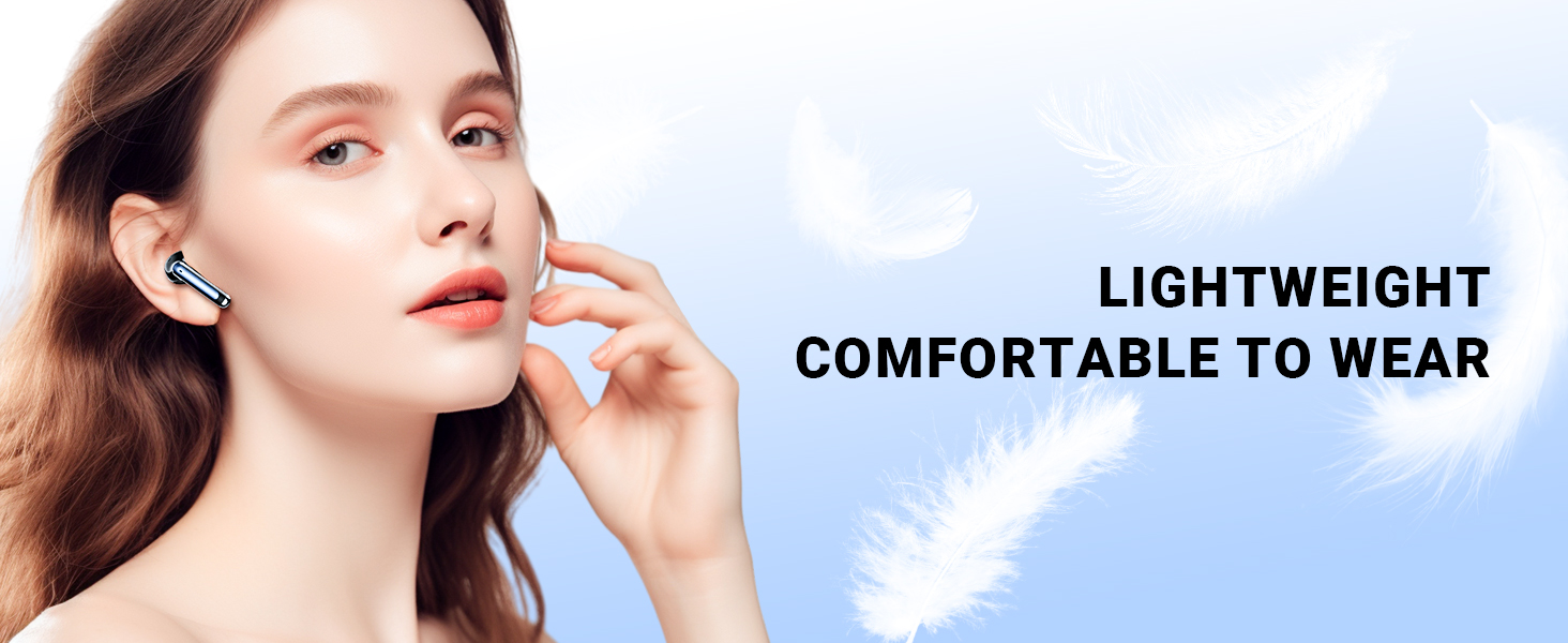 Wireless Earbuds, Bluetooth 5.3 Headphones