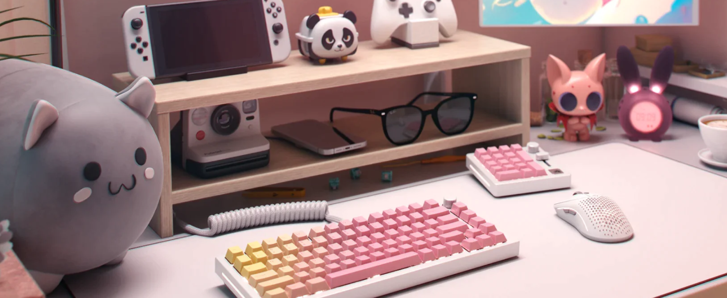 Glorious Gaming GMMK 2 Compact (65%) - Mechanical Gaming Keyboard, Aluminium Frame, Customisable