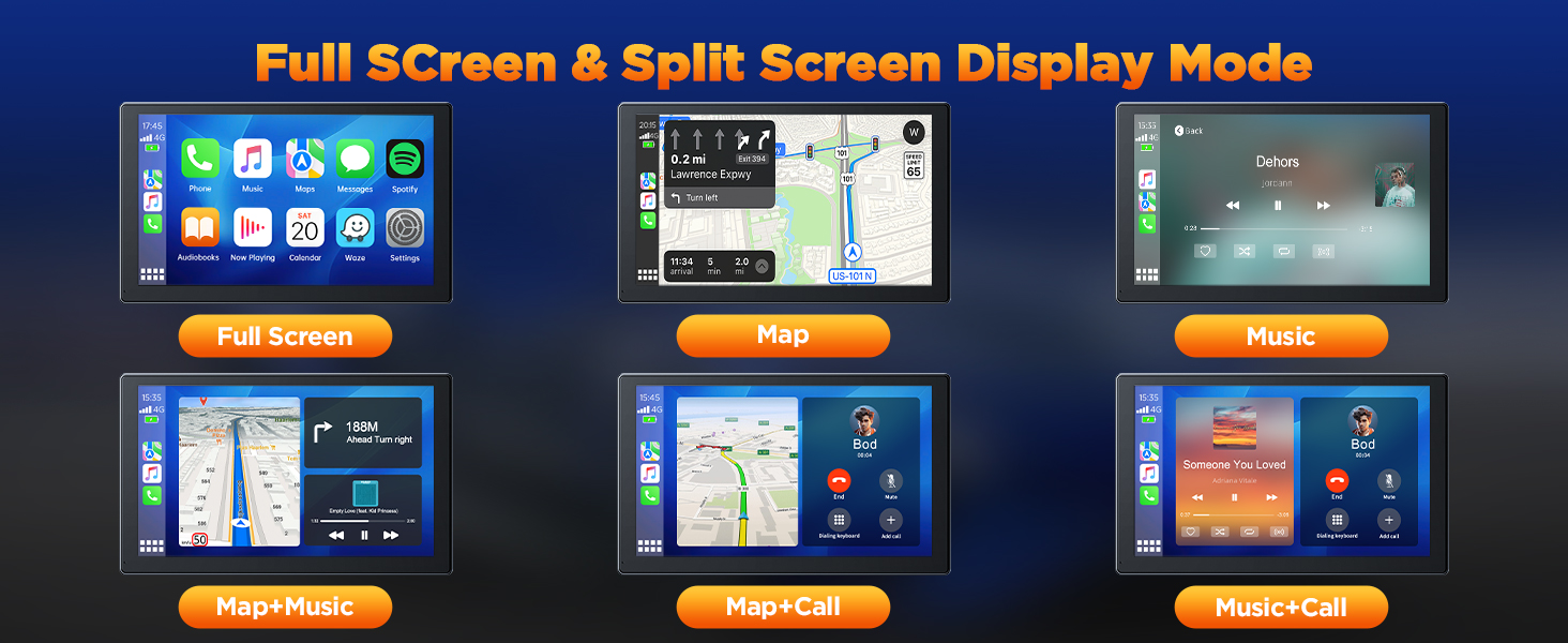 apple carplay screen