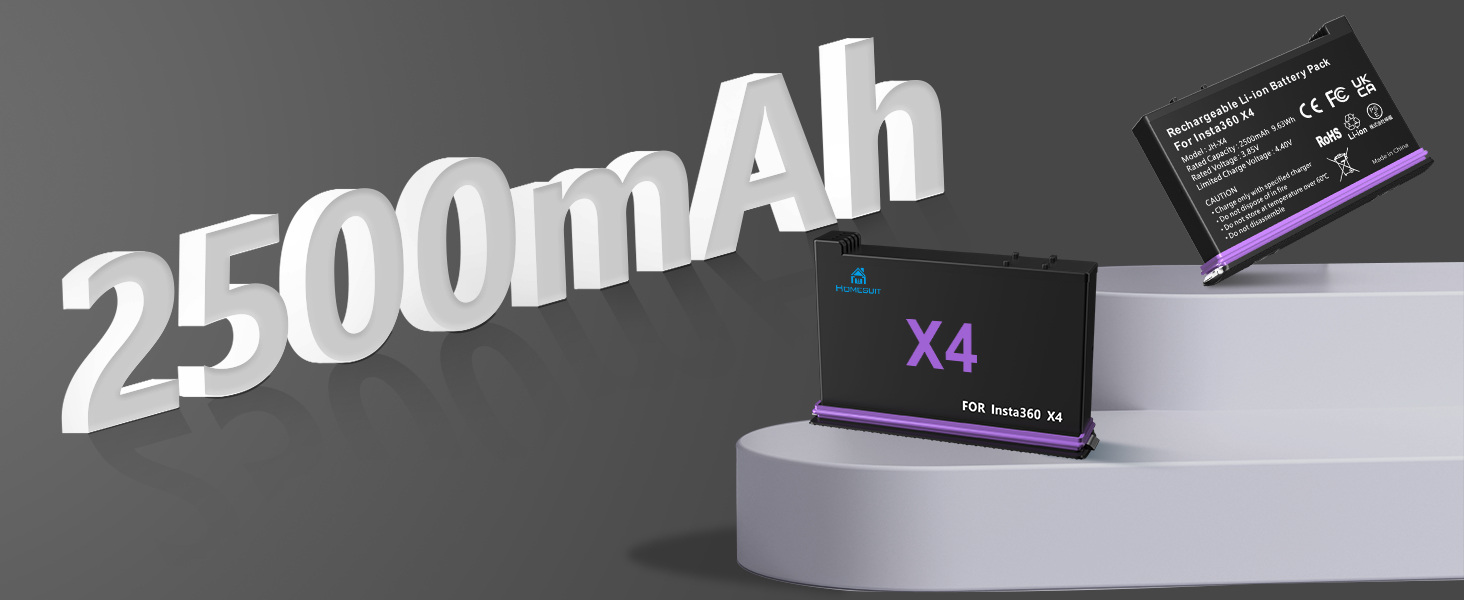 Insta360 X4 Replacement Battery