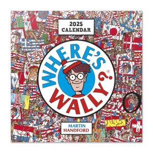 Grupo Erik Wall Calendar 2025 - Where's Wally | 12" x 12" Square Calendar 2025