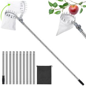 Apple Picker with Telescopic Handle