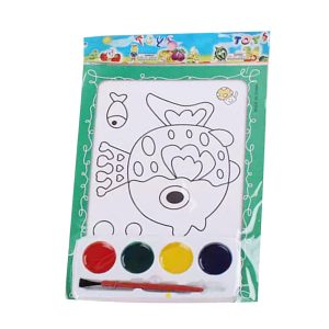 Zwpontia Water Coloring Sheets | Water Coloring Cards | Educational Watercolor Art Pad