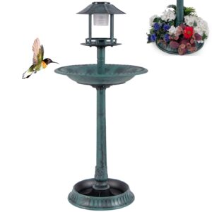 Maxmass Bird Bath Feeding Station