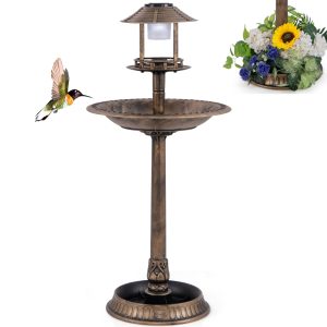 Maxmass Bird Bath Feeding Station