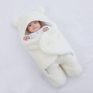 Danolt Newborn Essentials Baby Essentials for Newborn Swaddle Blanket 0-6 Months Baby Clothe