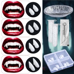 4 Pairs Vampire Teeth
