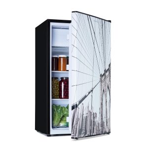 Klarstein CoolArt Fridge-Freezer Combination - Refrigerator with 2 Cooling Levels