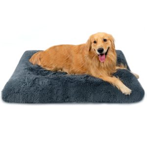 Nepfaivy Dog Bed Extra Large - Calming Anti Anxiety Dog Bed Washable